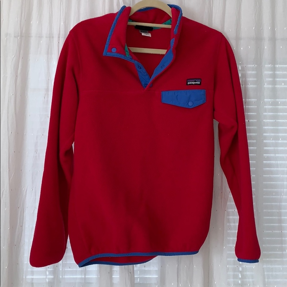 Patagonia Synchilla fleece button pullover